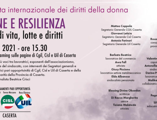 8 marzo 2021: Donne e Resilienza – iniziativa unitaria in streaming